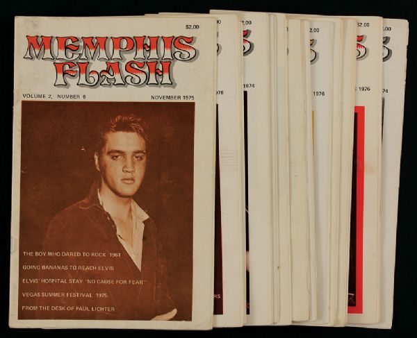 Elvis Presley Original "Memphis Flash" Archive