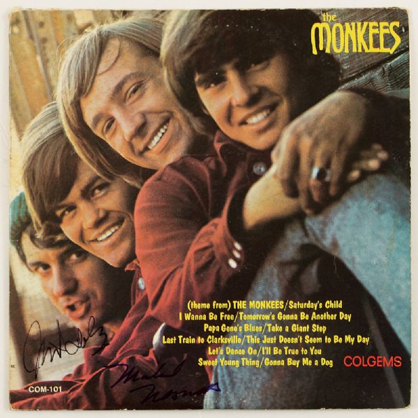 Monkees Signed Album