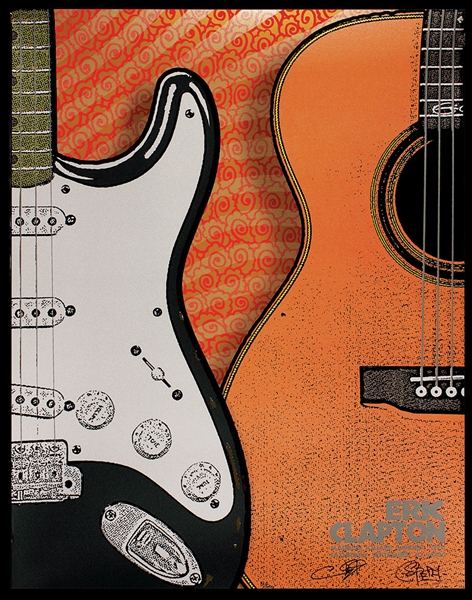 Eric Clapton Limited Edition Commemorative Madison Square Garden Concert Posters