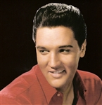 Elvis Presley Owned & Worn Custom Made Red Shirt