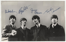 Beatles Neil Aspinall Signed Photo Card