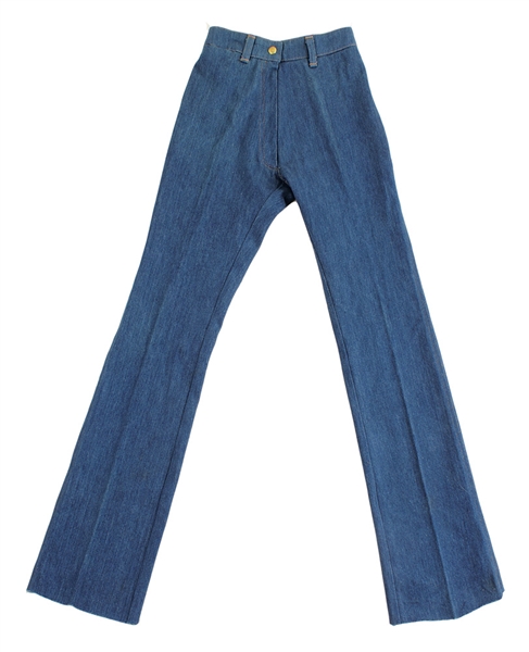 Lot Detail - Michael Jackson Owned and Worn Blue Denim Jeans