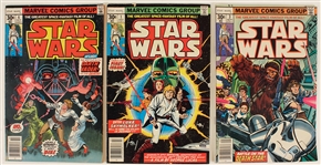 Michael Jacksons Personally Owned Rare Stars Wars Original Comic Books Numbers 1, 2 and 3