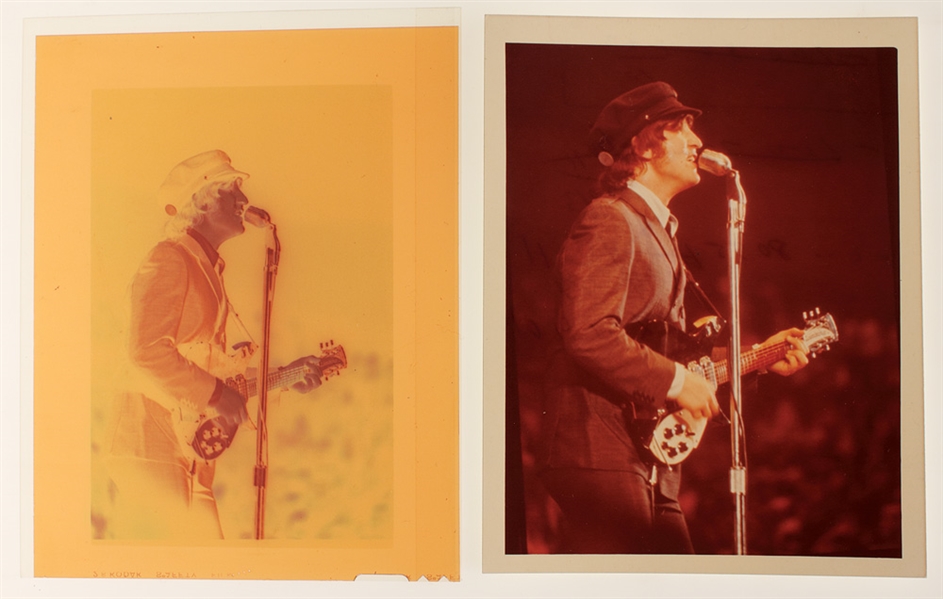 John Lennon Original Photograph and Negative