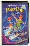 Michael Jackson Neverland Ranch Owned, Signed and Inscribed "Peter Pan" VHS Tape