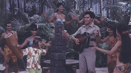 Elvis Presley Paradise Hawaiian Style Film Used Harmony Monterey Guitar 