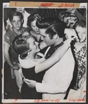 Elvis Presley Original Stamped Wire Photograph