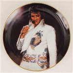 Elvis Presley Limited Edition Commemorative Plate, Original Posters and Pins
