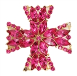 Michael Jackson Owned and Worn Maltese Cross Pin
