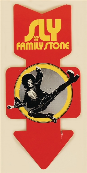 Sly & The Family Stone Rare Original 1973 Epic Records Promotional Mobile From His Studio