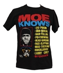 Michael Jackson Owned & Worn "Moe Knows" T-Shirt