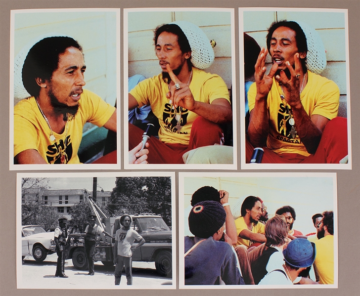 Bob Marley Original Rare Candid Photographs