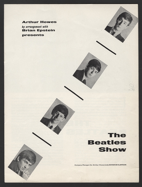 "The Beatles Show" 1963 Autumn Tour Programme"