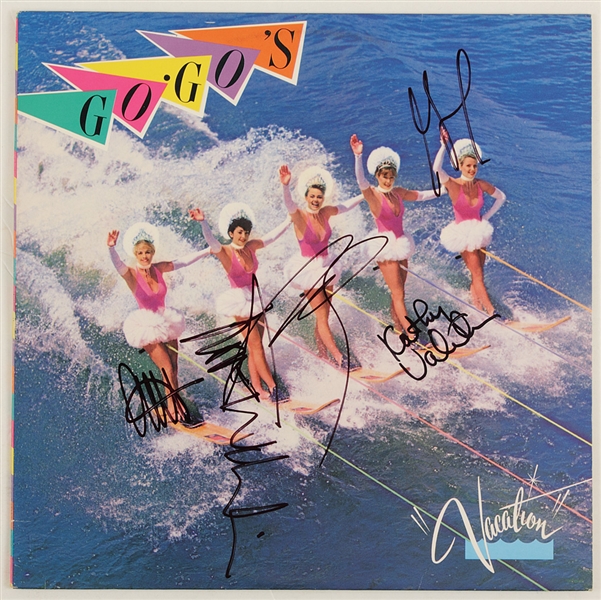 Go-Gos Signed "Vacation" Album
