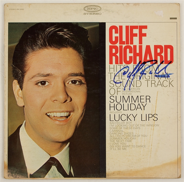 Cliff  Richard Signed "Summer Holiday" Sound Track