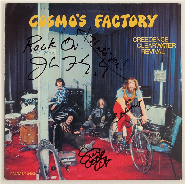 Creedence Clearwater Revival Signed "Cosmos Factory" Album