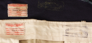 Steve McQueen The Great Escape Film Worn Top, Pants and Air Force Bars
