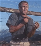 Steve McQueen The Great Escape Film Worn Top, Pants and Air Force Bars