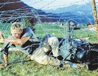 Steve McQueen The Great Escape Film Worn Top, Pants and Air Force Bars