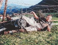 Steve McQueen The Great Escape Film Worn Top, Pants and Air Force Bars