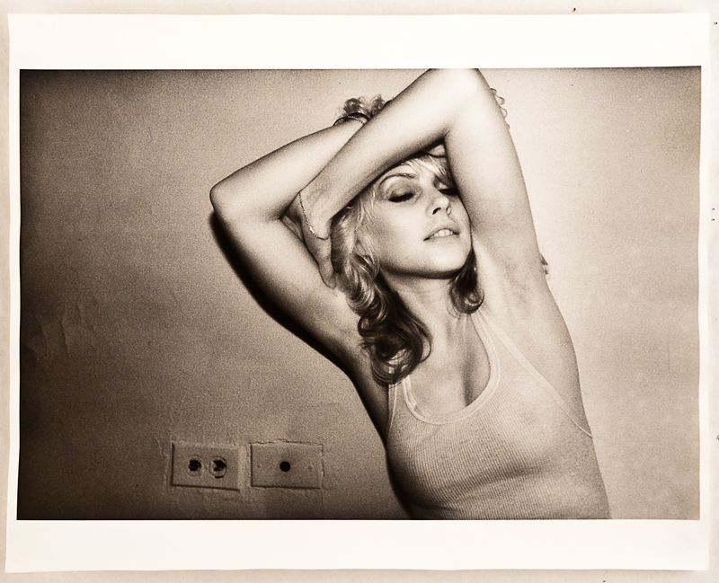 Blondie Deborah Harry 16 x 20 Original Chris Stein Silver Gelatin Print.