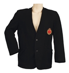 Michael Jackson Owned & Worn Black Jacket With Rare Jackson Family Crest