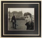 Early Beatles Original Oversized Photograph Signed by Astrid Kirchherr