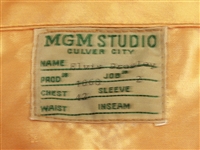 Elvis Presley Worn Live A Little Love A Little Custom Made Gold Pullover Shirt With French Cuffs