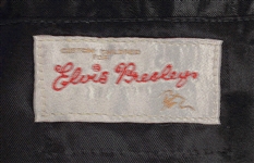 Elvis Presley Owned & Worn Custom Made Superfly Double Breasted White Leather Coat With Faux Fur Trim and Detachable Cape 
