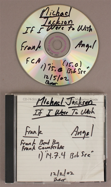 Michael Jacksons Personally Owned Original Unreleased Recording of "If I Were To Wish"