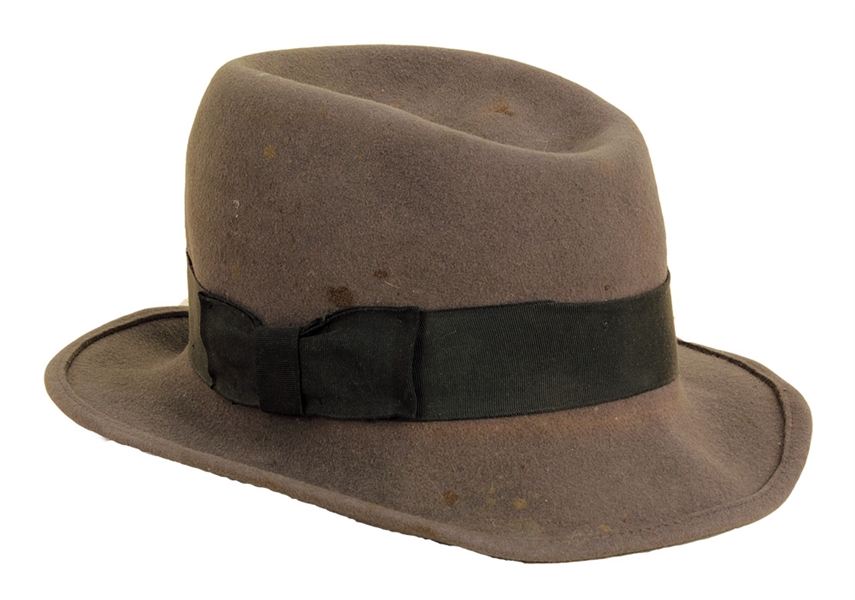 Michael Jackson Owned & Worn Grey Fedora