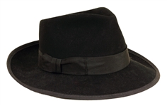 Michael Jackson Owned & Worn Black Fedora