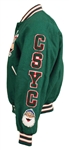 Michael Jackson Owned & Worn Christmas Baseball Jacket
