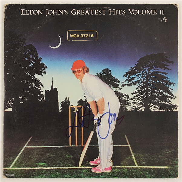 Elton John Signed "Greatest Hits Volume II" Album 