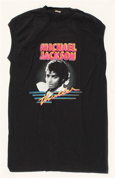 Michael Jackson Owned & Worn "Thriller" T-Shirt