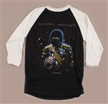 Michael Jackson Owned & Worn "Victory Tour" Shirt