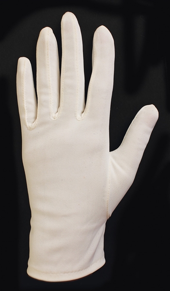 Michael Jackson Owned & Worn White Glove