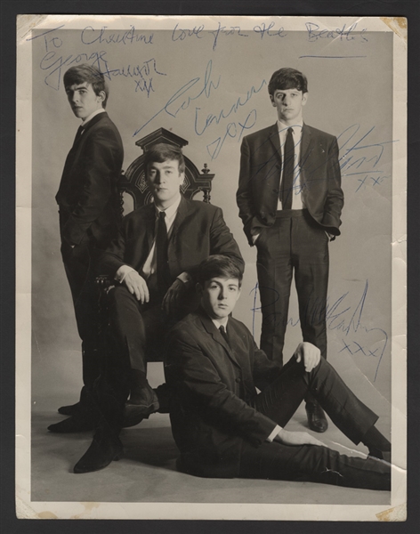The Beatles Signed Original Photograph