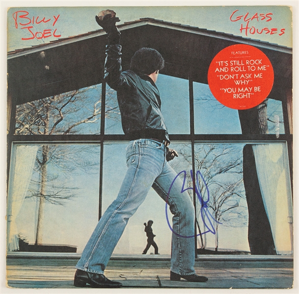 Billy Joel Signed "Glass Houses" Album