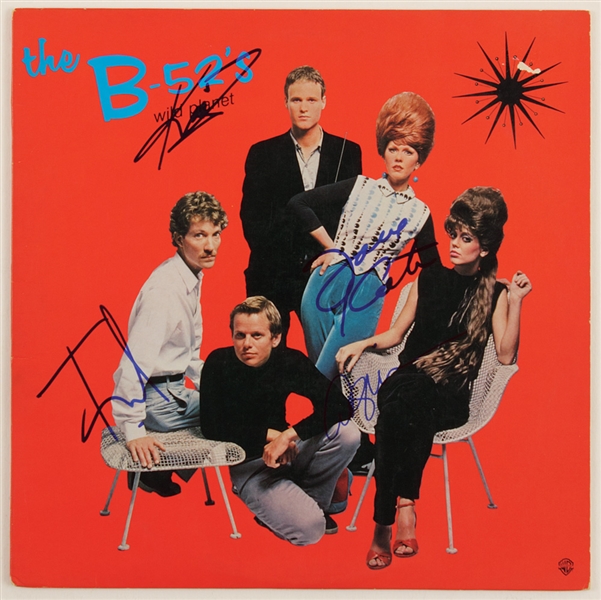 The B-52s Signed "Wild Planet" Album