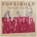 Foreigner Signed Double Vision Album