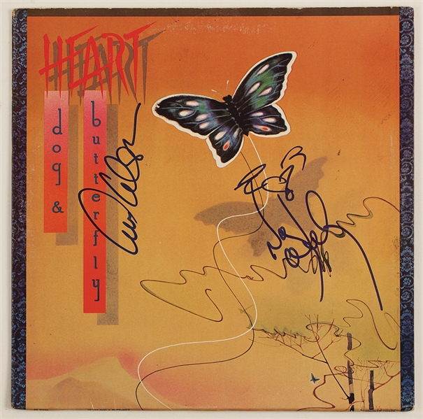 Heart Ann & Nancy Wilson Signed "Dog & Butterfly" Album