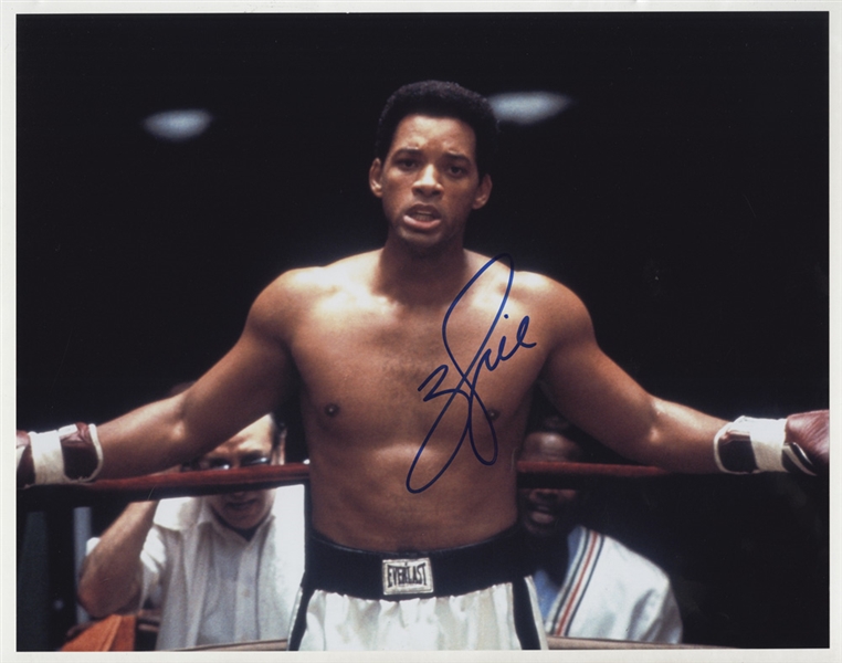 Will Smith Signed 11 x 14 Photograph
