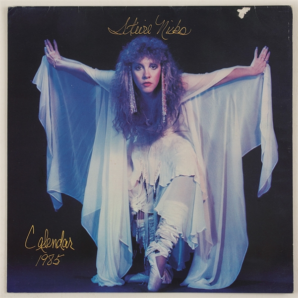 Lot Detail Stevie Nicks Original 1985 Calendar From the Herbert