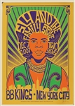 Sly & The  Family Stone Original Concert Poster From Sly Stone's Personal Collection Signed  & Numbered by the Poster Artist