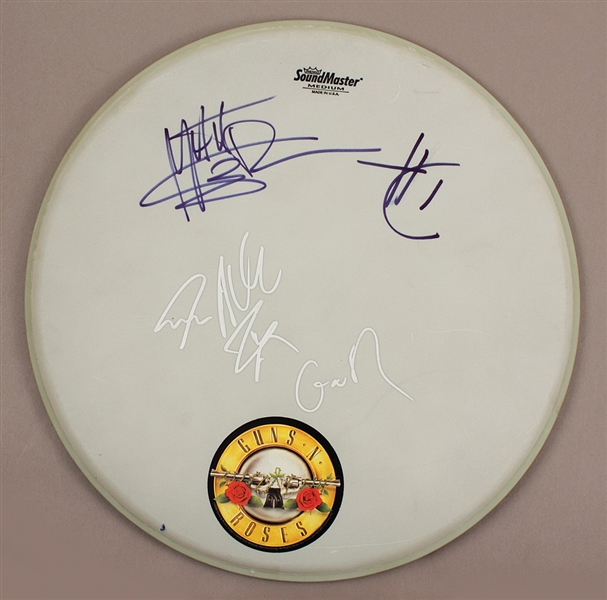 Guns N Roses Signed Drumhead
