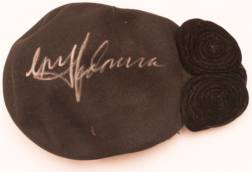 Madonna Signed "Evita" Film Used Hat Prop