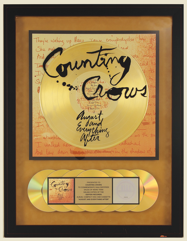 Lot detail counting crows august and everything after original riaa