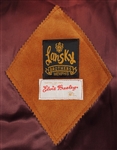 Elvis Presley Owned & Worn Custom Made Tan Suede Trench Coat With Faux Fur Collar Coat