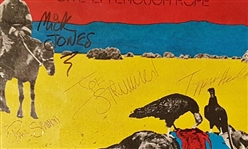 The Clash Signed Give 'Em Enough Rope Album 